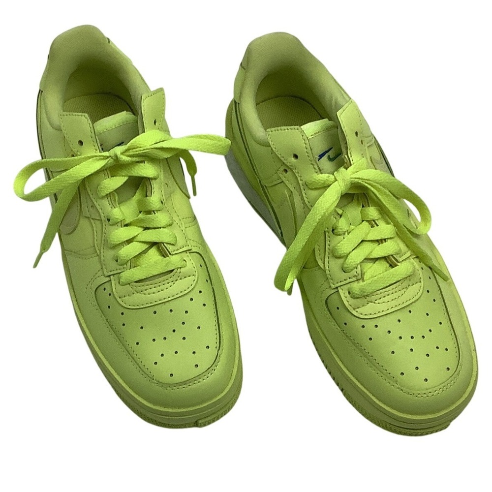 Nike Air Force 1 Fontanka Yellow Strike Low Top Sneakers Womens 9
